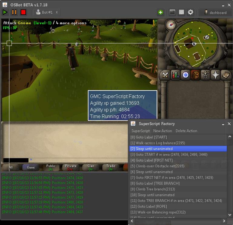 A screenshot of SuperScript Factory